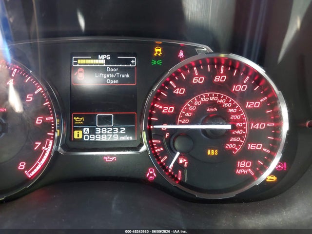 45242660 :رقم المزاد ، JF1VA1B60G9818981 vin ، 2016 Subaru Wrx مزاد بيع