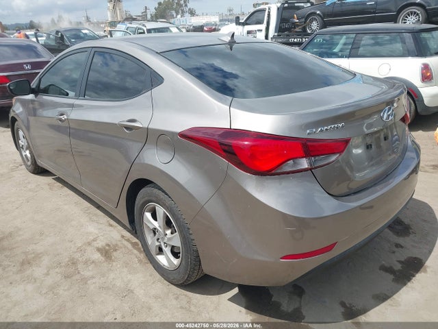 Aukcja sprzedaży 2014 Hyundai Elantra Se, vin: 5NPDH4AE3EH504905, numer aukcji: 45242750
