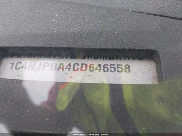 Продаж на аукціоні авто 2012 Jeep Patriot Sport, vin: 1C4NJPBA4CD646558, номер лоту: 45242833
