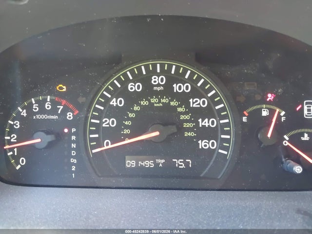 45242839 :رقم المزاد ، 1HGCM56495A139703 vin ، 2005 Honda Accord 2.4 Lx مزاد بيع