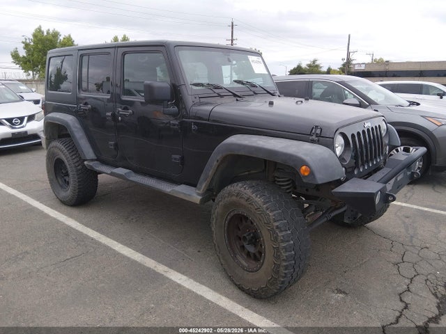 2016 Jeep Wrangler Unlimited Sport მანქანა იყიდება აუქციონზე, vin: 1C4BJWDG5GL316745, აუქციონის ნომერი: 45242902