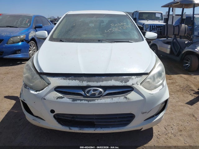 2013 Hyundai Accent Gls მანქანა იყიდება აუქციონზე, vin: KMHCU4AE3DU461979, აუქციონის ნომერი: 45242941