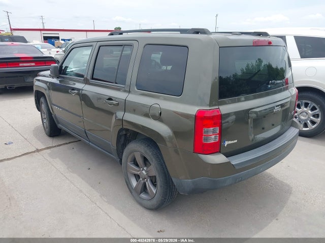 2015 Jeep Patriot High Altitude Edition მანქანა იყიდება აუქციონზე, vin: 1C4NJPFAXFD263268, აუქციონის ნომერი: 45242978