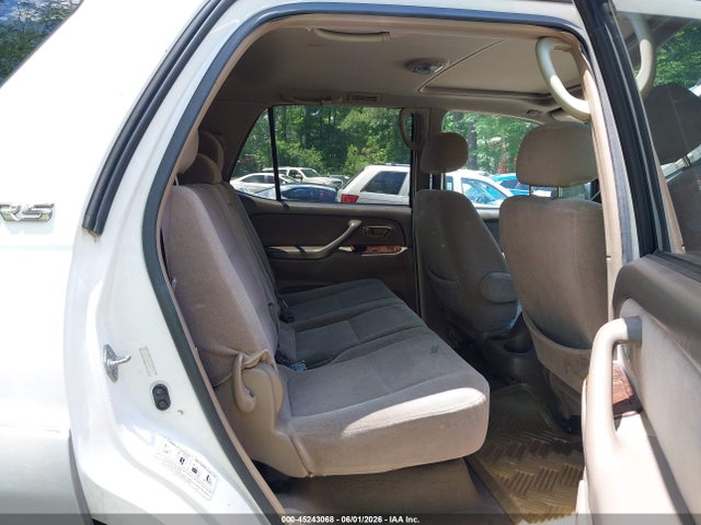 Aukcja sprzedaży 2002 Toyota Sequoia Sr5 V8, vin: 5TDZT34A22S061417, numer aukcji: 45243068