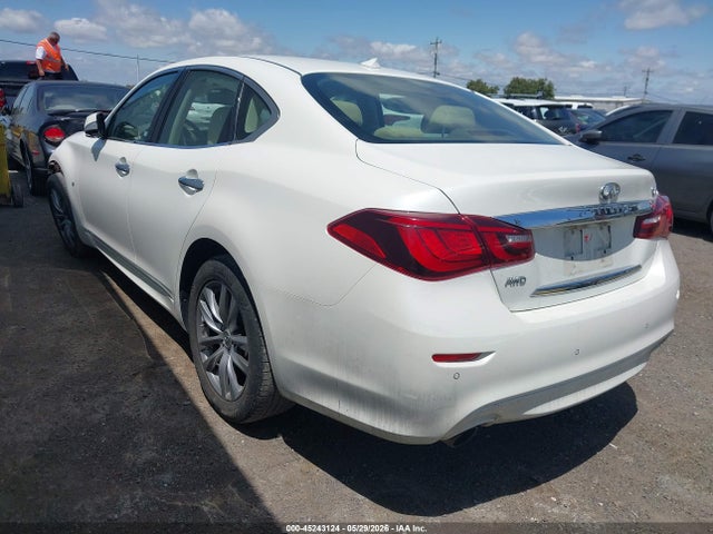 Aukcja sprzedaży 2019 Infiniti Q70 3.7x Luxe, vin: JN1BY1AR9KM585275, numer aukcji: 45243124