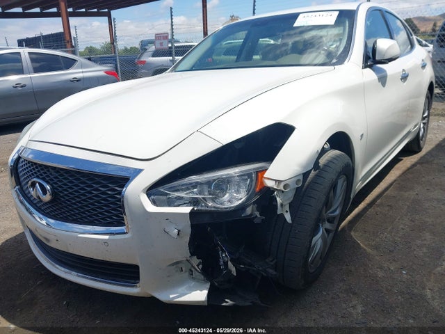 Aukcja sprzedaży 2019 Infiniti Q70 3.7x Luxe, vin: JN1BY1AR9KM585275, numer aukcji: 45243124