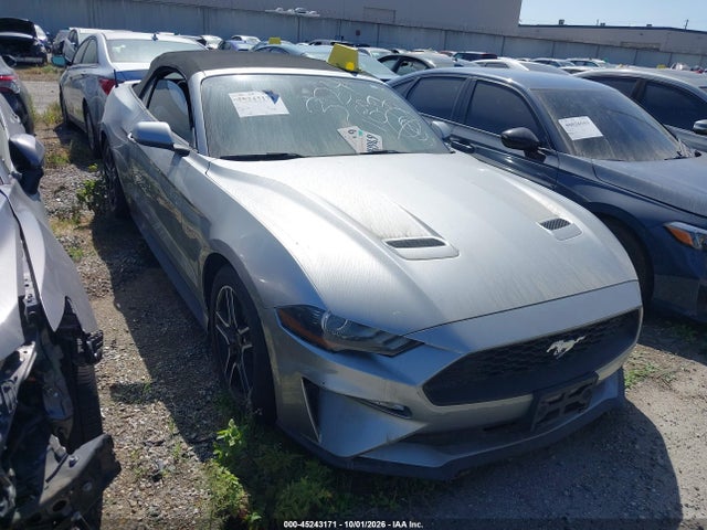 2021 Ford Mustang Ecoboost Premium მანქანა იყიდება აუქციონზე, vin: 1FATP8UH6M5103607, აუქციონის ნომერი: 45243171
