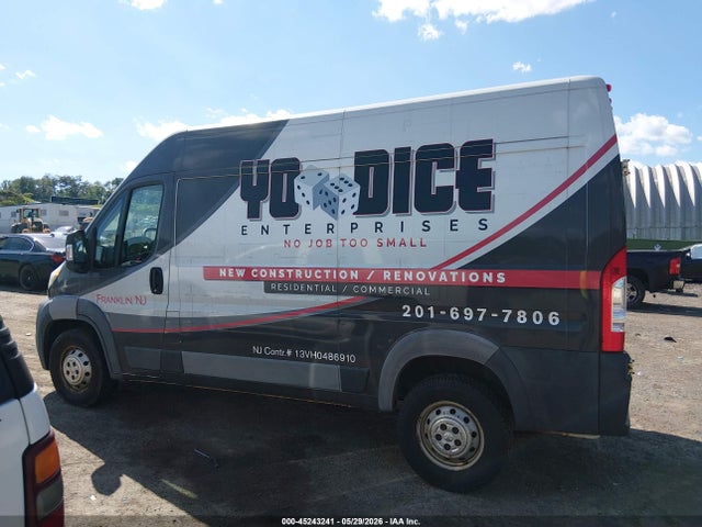 Продаж на аукціоні авто 2016 Ram Promaster 2500 High Roof, vin: 3C6TRVCG8GE104303, номер лоту: 45243241