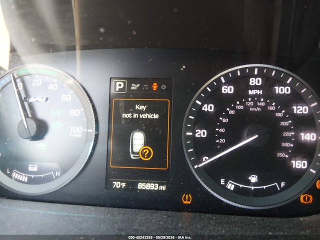 45243255 :رقم المزاد ، KMHE24L3XHA064190 vin ، 2017 Hyundai Sonata Hybrid Se مزاد بيع