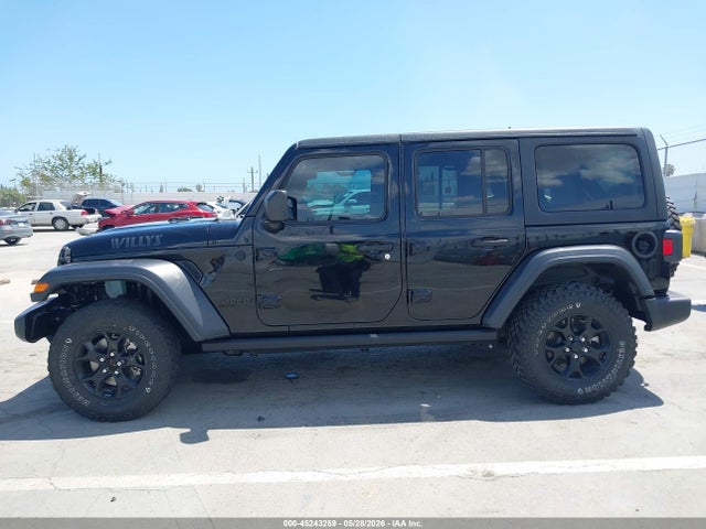 Продажа на аукционе авто 2021 Jeep Wrangler Unlimited Willys 4x4, vin: 1C4HJXDN2MW815026, номер лота: 45243259