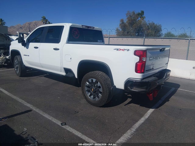 1GC4YME70MF158333 Chevrolet Silverado 2500hd 4wd Standard Bed Custom