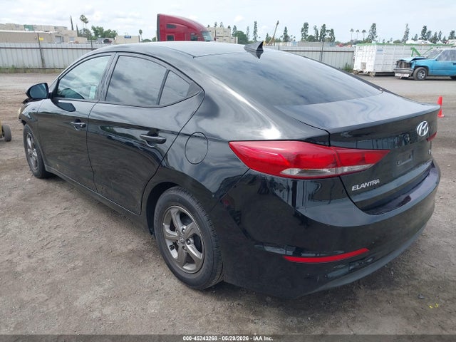 45243268 :رقم المزاد ، 5NPD94LA1HH152256 vin ، 2017 Hyundai Elantra Eco مزاد بيع