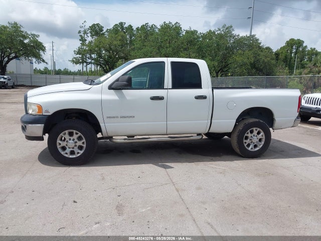 2005 Dodge Ram 2500 St მანქანა იყიდება აუქციონზე, vin: 3D7KS28C85G775894, აუქციონის ნომერი: 45243276