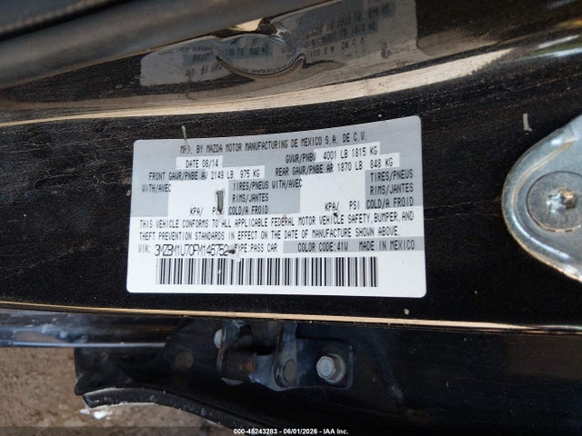 Aukcja sprzedaży 2015 Mazda Mazda3 I Sport, vin: 3MZBM1U70FM146752, numer aukcji: 45243283