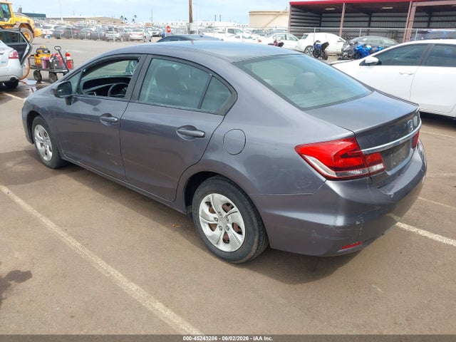 Продажа на аукционе авто 2015 Honda Civic Lx, vin: 2HGFB2F5XFH541064, номер лота: 45243286