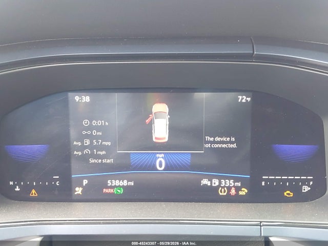 2022 Volkswagen Taos 1.5t Se მანქანა იყიდება აუქციონზე, vin: 3VVTX7B28NM079777, აუქციონის ნომერი: 45243307