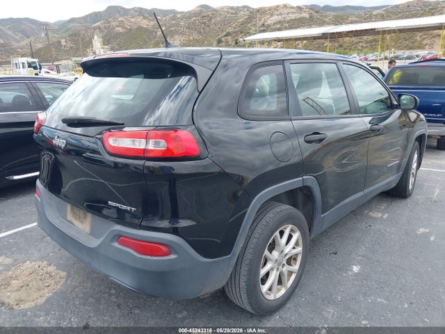 45243316 :رقم المزاد ، 1C4PJLAB1HD231314 vin ، 2017 Jeep Cherokee Sport Fwd مزاد بيع
