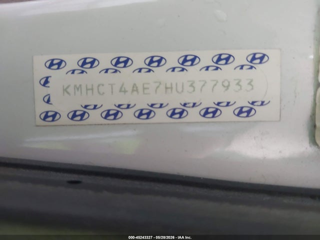 KMHCT4AE7HU377933 Hyundai ACCENT SE