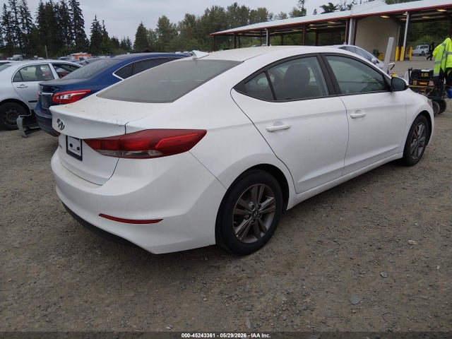 45243361 :رقم المزاد ، 5NPD84LFXJH299793 vin ، 2018 Hyundai Elantra Sel مزاد بيع
