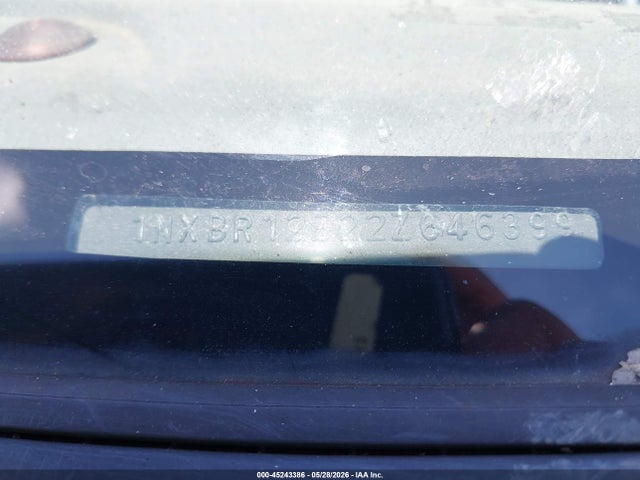Aukcja sprzedaży 2002 Toyota Corolla Ce, vin: 1NXBR12E22Z646399, numer aukcji: 45243386