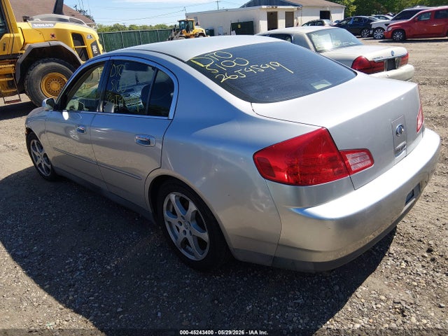 45243400 :رقم المزاد ، JNKCV51E63M016785 vin ، 2003 Infiniti G35 Base W/6 Speed Manual مزاد بيع