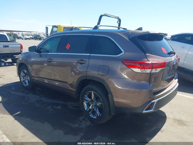 Aukcja sprzedaży 2018 Toyota Highlander Hybrid Limited Platinum, vin: 5TDDGRFH0JS045193, numer aukcji: 45243464
