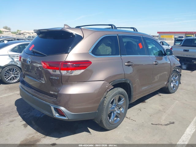 Aukcja sprzedaży 2018 Toyota Highlander Hybrid Limited Platinum, vin: 5TDDGRFH0JS045193, numer aukcji: 45243464