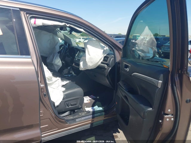 Aukcja sprzedaży 2018 Toyota Highlander Hybrid Limited Platinum, vin: 5TDDGRFH0JS045193, numer aukcji: 45243464