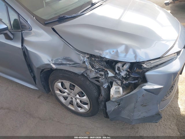 45243493 :رقم المزاد ، JTDEPRAE8LJ033262 vin ، 2020 Toyota Corolla Le مزاد بيع