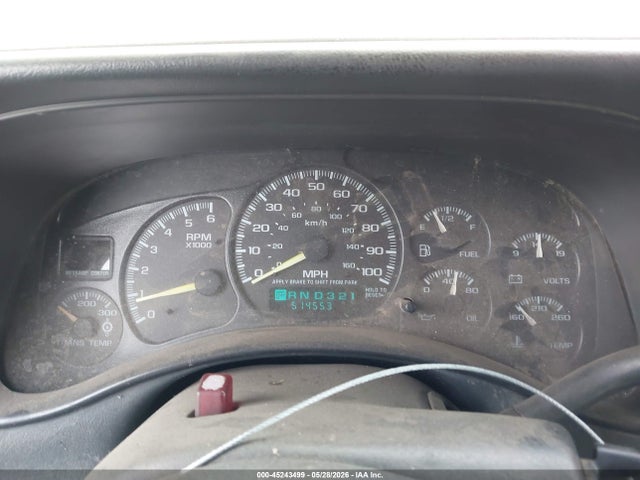 Продажа на аукционе авто 2000 Chevrolet Suburban 2500 Lt, vin: 3GNGC26U1YG189669, номер лота: 45243499