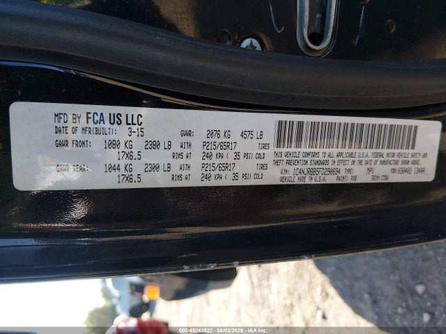 Jeep Patriot Sport 2015 1C4NJRBB5FD290694 Image 9