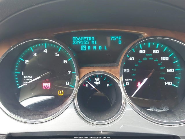 45243564 :رقم المزاد ، 5GAKRCED6CJ305448 vin ، 2012 Buick Enclave Leather مزاد بيع