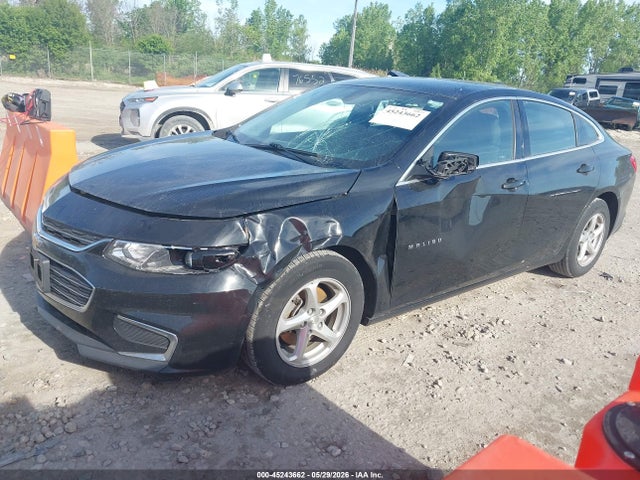 45243662 :رقم المزاد ، 1G1ZC5STXJF188097 vin ، 2018 Chevrolet Malibu 1fl مزاد بيع