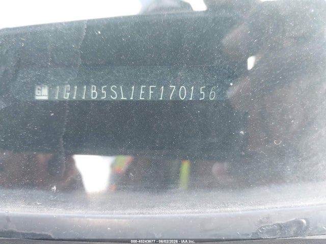 Chevrolet Malibu 1ls 2014 1G11B5SL1EF170156 Image 9