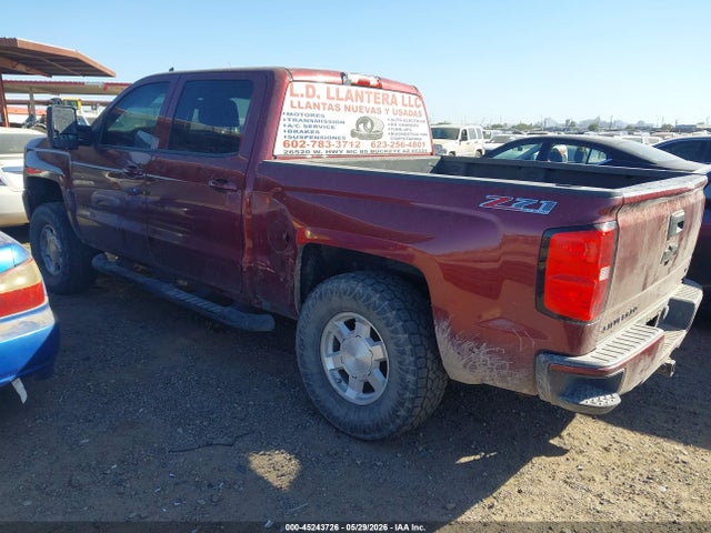 45243726 :رقم المزاد ، 3GCUKREC9HG169105 vin ، 2017 Chevrolet Silverado 1500 2lt مزاد بيع
