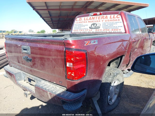 45243726 :رقم المزاد ، 3GCUKREC9HG169105 vin ، 2017 Chevrolet Silverado 1500 2lt مزاد بيع