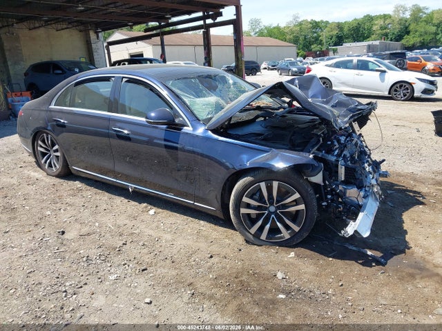 45243748 :رقم المزاد ، W1K6G7GB3TA351818 vin ، 2026 Mercedes-benz S 580 4matic مزاد بيع