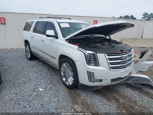 Auction sale of the 2018 Cadillac Escalade Esv Platinum, vin: 1GYS4KKJ6JR307372, lot number: 45243797