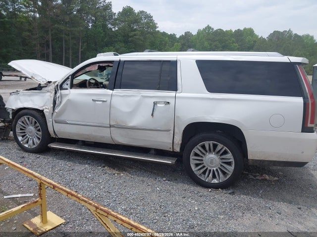 2018 Cadillac Escalade Esv Platinum მანქანა იყიდება აუქციონზე, vin: 1GYS4KKJ6JR307372, აუქციონის ნომერი: 45243797
