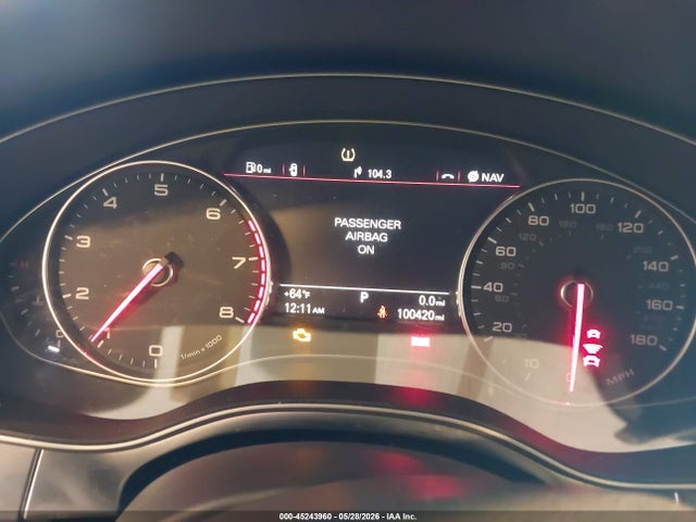 45243960 :رقم المزاد ، WAUJGAFC8CN136243 vin ، 2012 Audi A6 3.0 Premium مزاد بيع