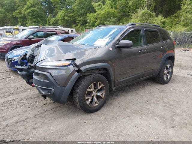 2014 Jeep Cherokee Trailhawk მანქანა იყიდება აუქციონზე, vin: 1C4PJMBB1EW180062, აუქციონის ნომერი: 45243985