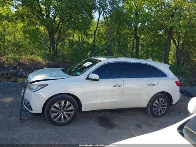 45244024 :رقم المزاد ، 5FRYD4H41GB050602 vin ، 2016 Acura Mdx Technology   Acurawatch Plus Packages/technology Package مزاد بيع
