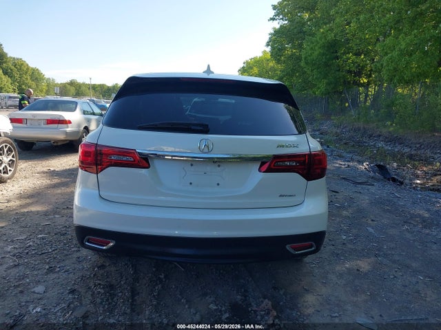 45244024 :رقم المزاد ، 5FRYD4H41GB050602 vin ، 2016 Acura Mdx Technology   Acurawatch Plus Packages/technology Package مزاد بيع