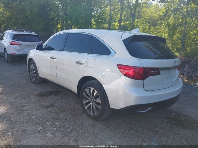 45244024 :رقم المزاد ، 5FRYD4H41GB050602 vin ، 2016 Acura Mdx Technology   Acurawatch Plus Packages/technology Package مزاد بيع