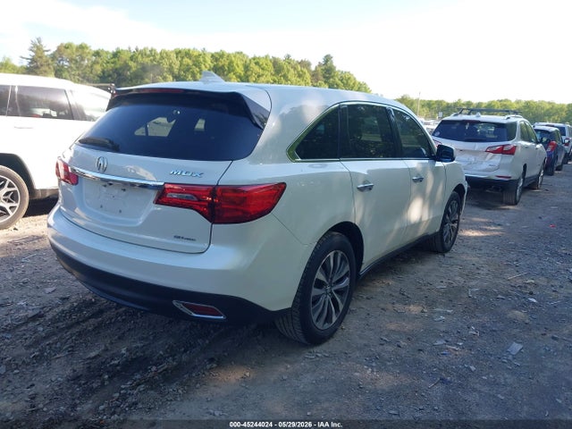 45244024 :رقم المزاد ، 5FRYD4H41GB050602 vin ، 2016 Acura Mdx Technology   Acurawatch Plus Packages/technology Package مزاد بيع