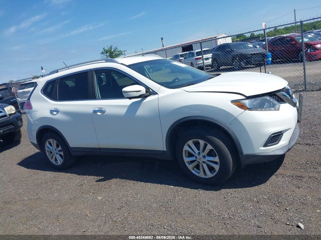 2016 Nissan Rogue Sv მანქანა იყიდება აუქციონზე, vin: KNMAT2MV3GP728524, აუქციონის ნომერი: 45244082