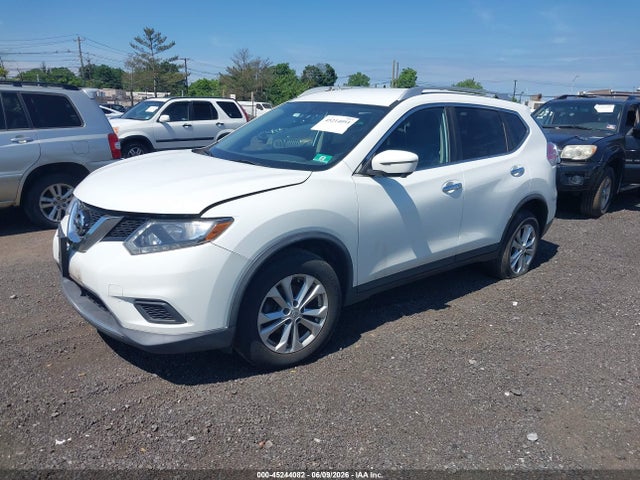 2016 Nissan Rogue Sv მანქანა იყიდება აუქციონზე, vin: KNMAT2MV3GP728524, აუქციონის ნომერი: 45244082