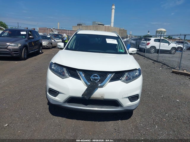 2016 Nissan Rogue Sv მანქანა იყიდება აუქციონზე, vin: KNMAT2MV3GP728524, აუქციონის ნომერი: 45244082