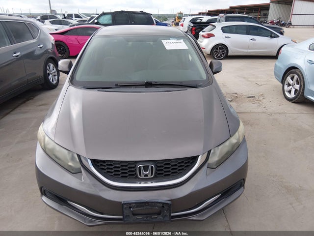 Продаж на аукціоні авто 2013 Honda Civic Lx, vin: 19XFB2F53DE019707, номер лоту: 45244096