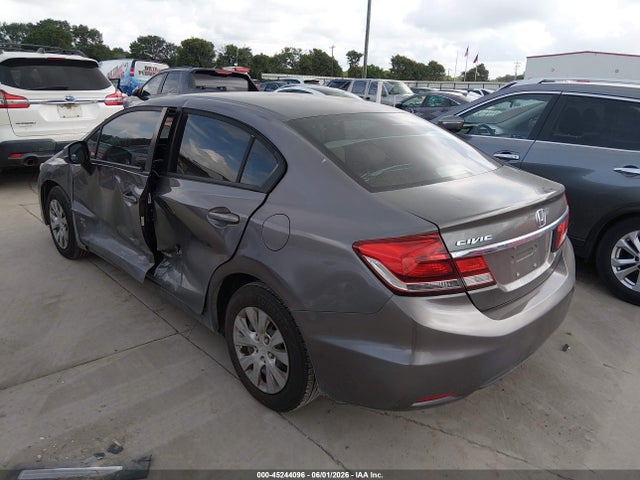 Продаж на аукціоні авто 2013 Honda Civic Lx, vin: 19XFB2F53DE019707, номер лоту: 45244096